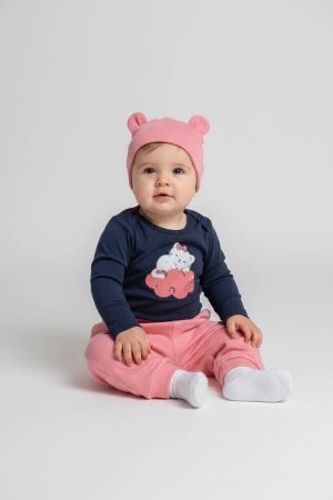 Conjunto 3 peças body em fleece tam M