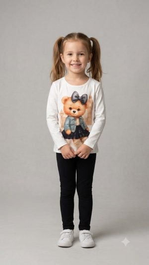 Conjunto com legging Alekids(Tiki Liki)
Tam 2